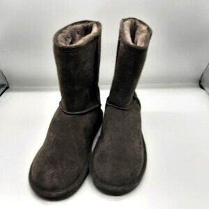 Bjorndal Womens Zadie Brown Faux Fur Lined Leather Upper Winter Boots Size 8M